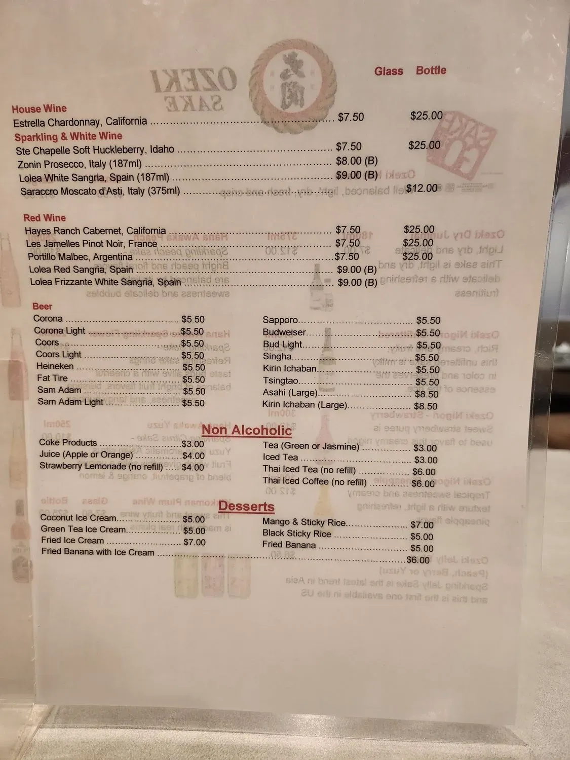 Menu 6