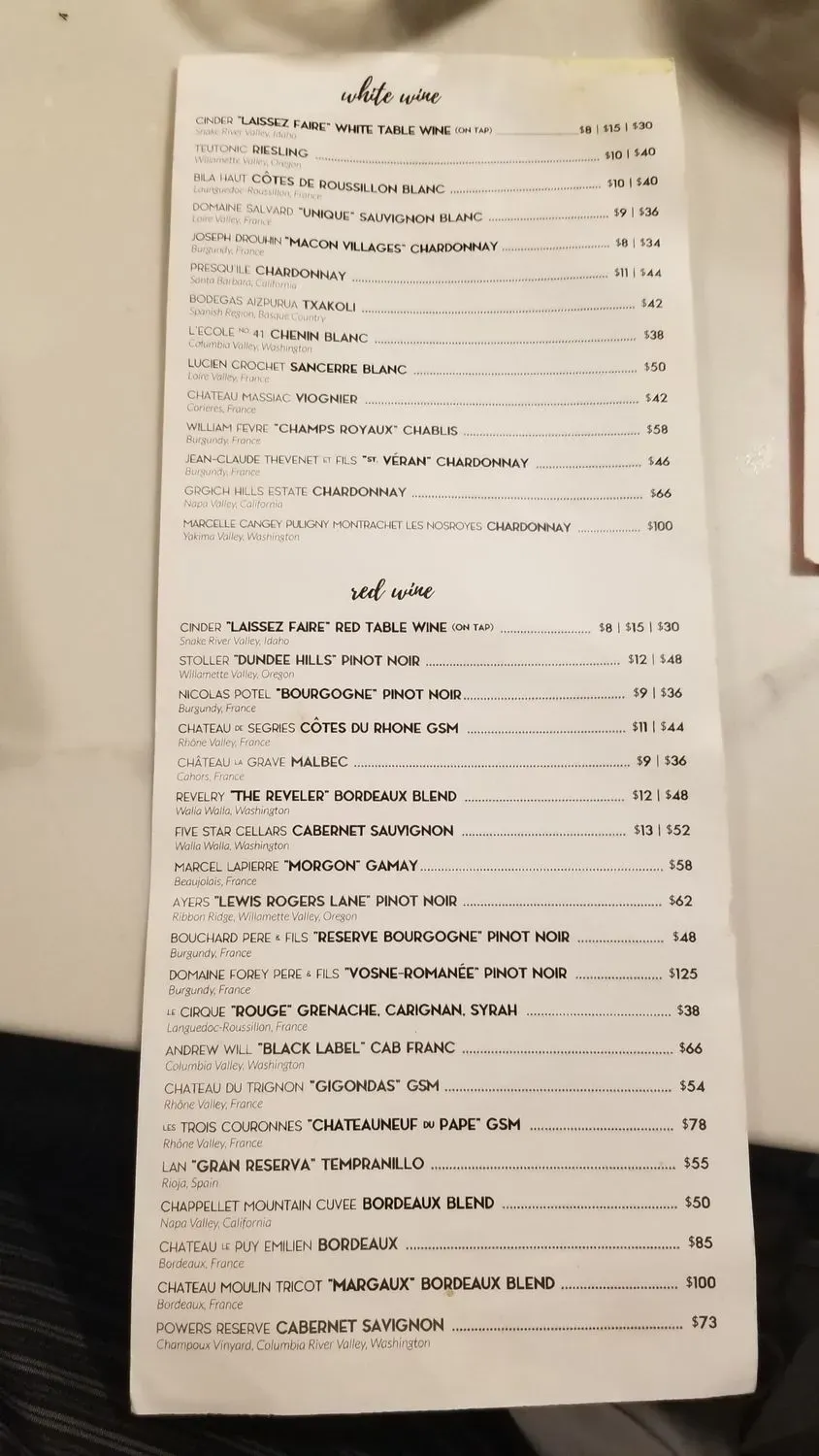 Menu 6