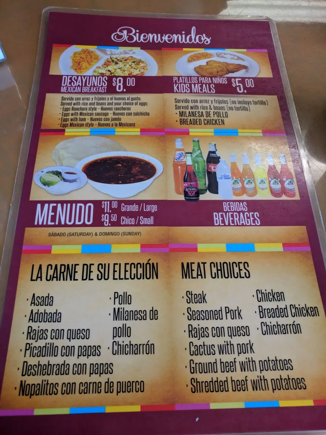 Menu 6