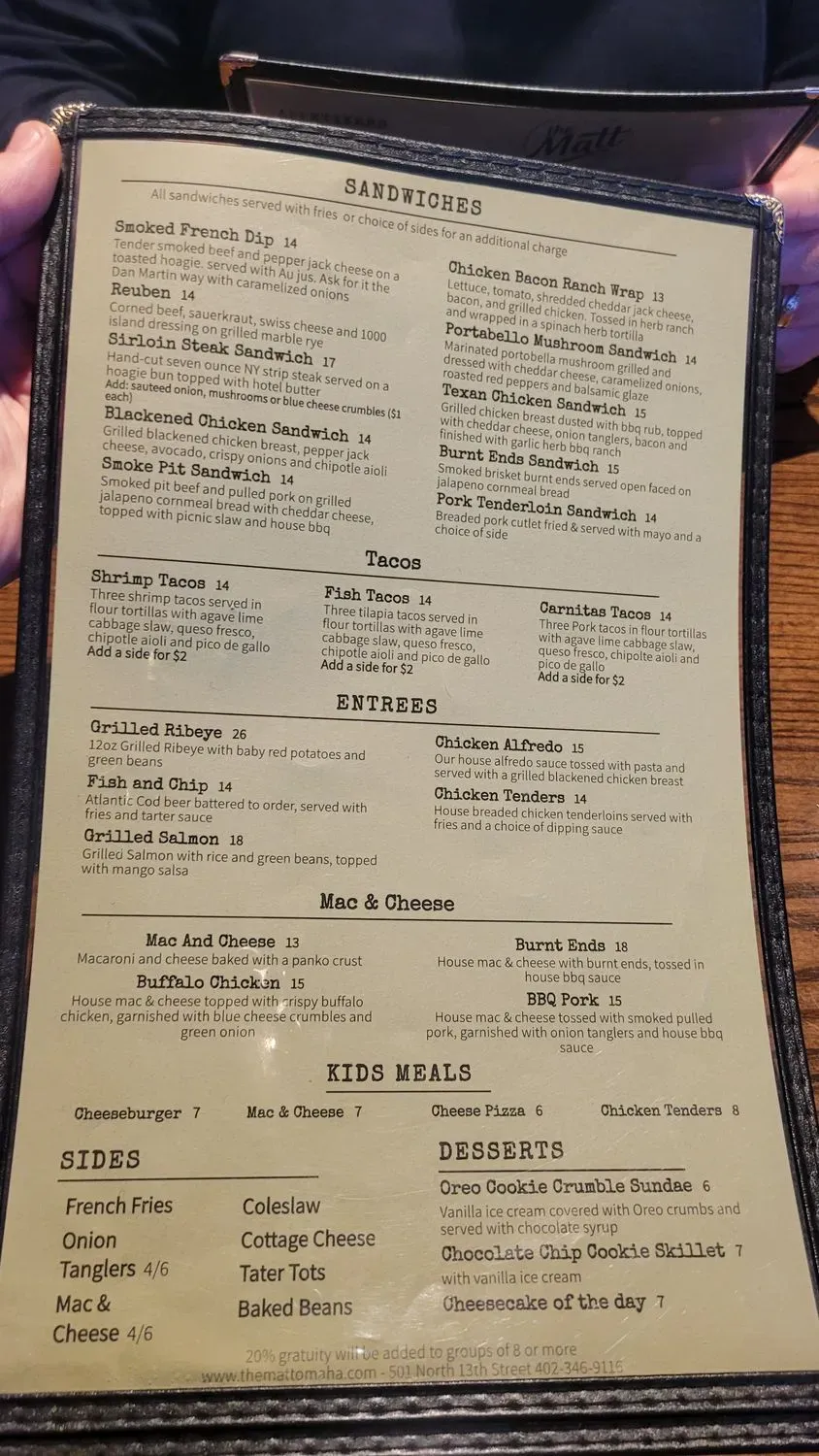 Menu 3