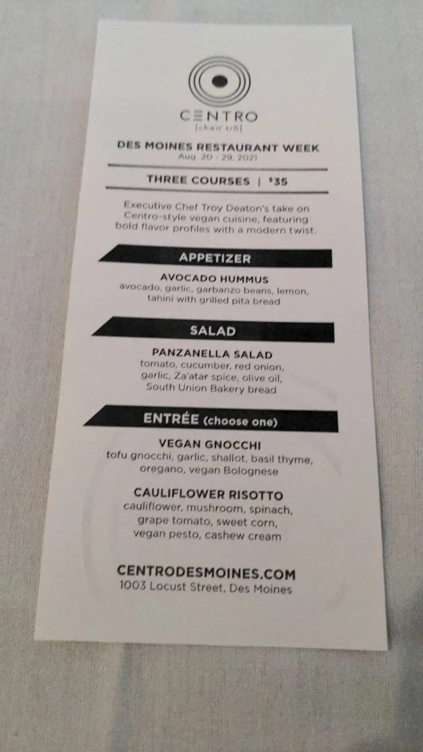 Menu 3