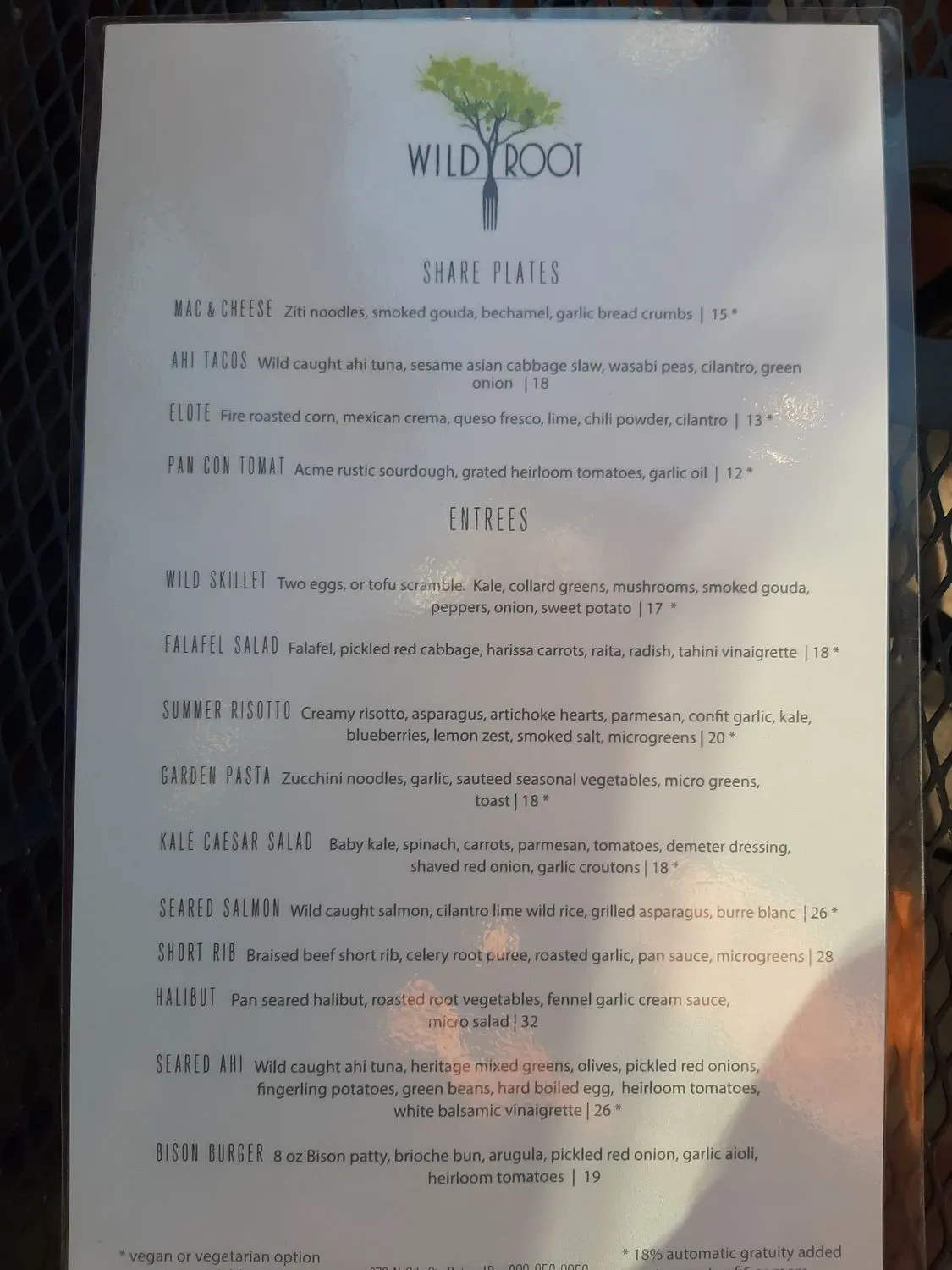 Menu 6