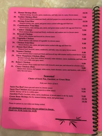 Menu 6