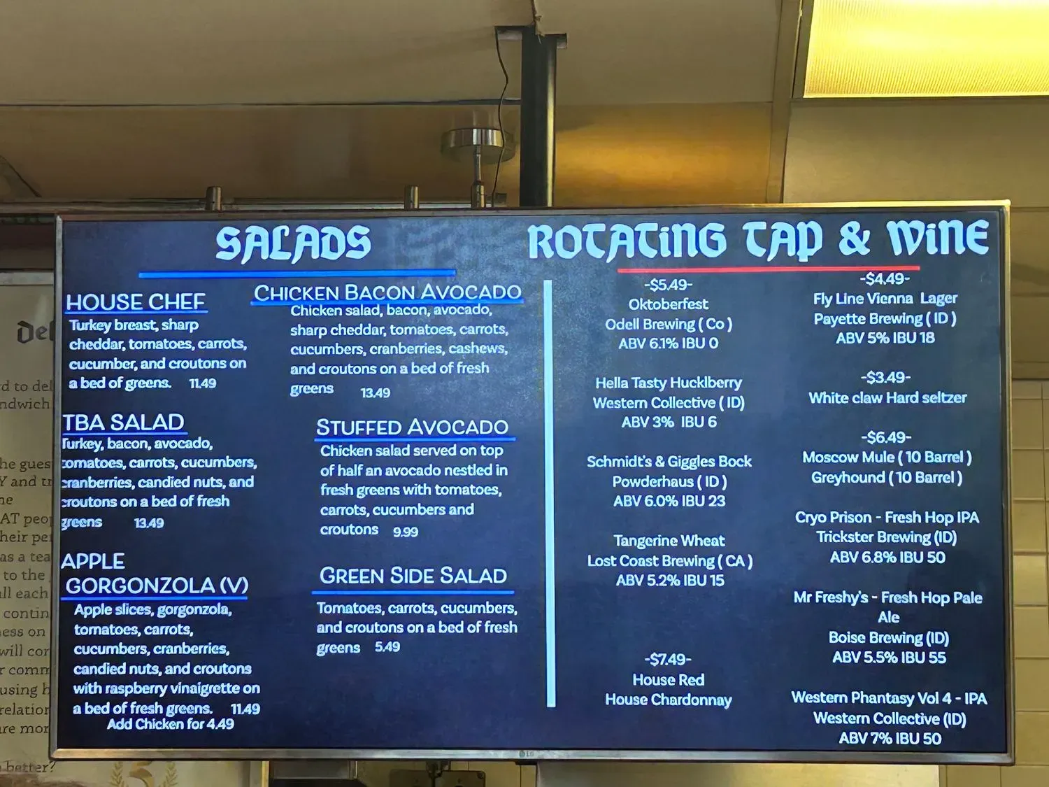 Menu 4