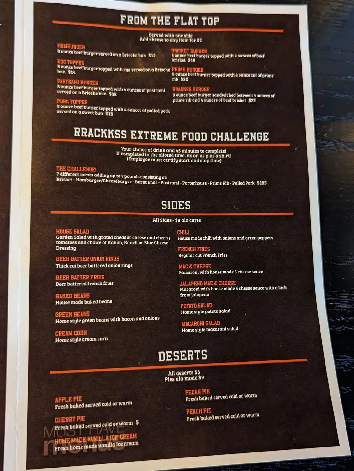 Menu 4