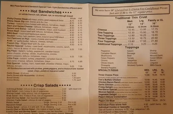 Menu 6