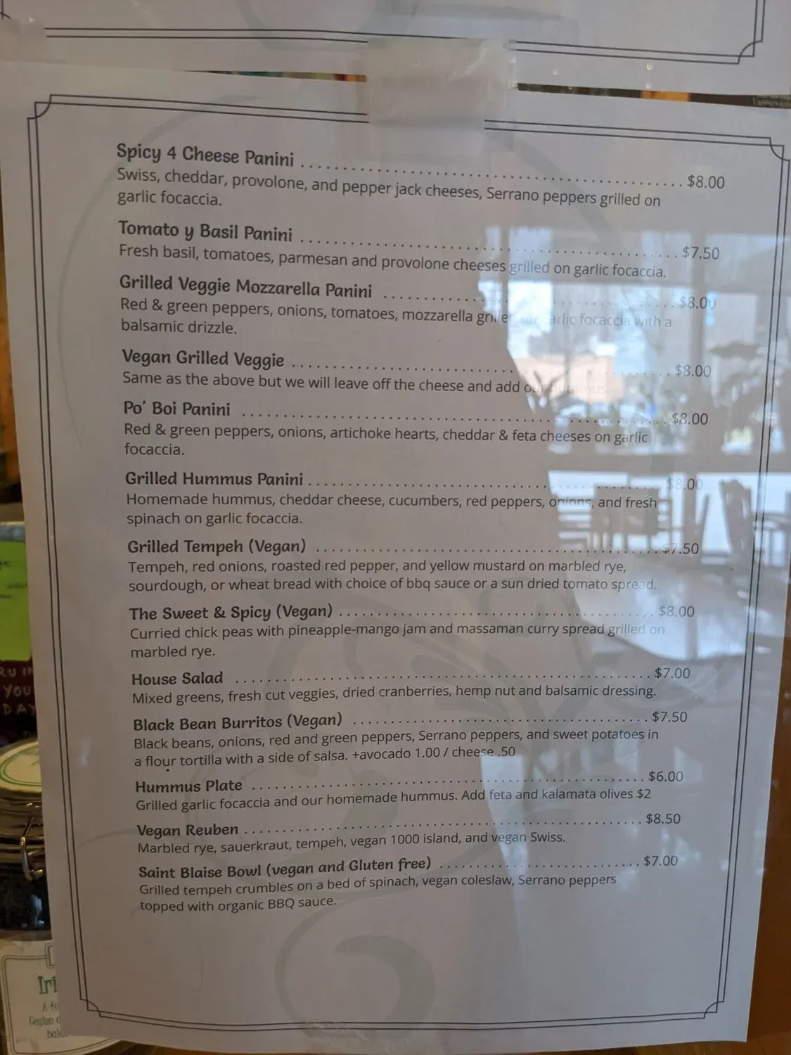 Menu 3