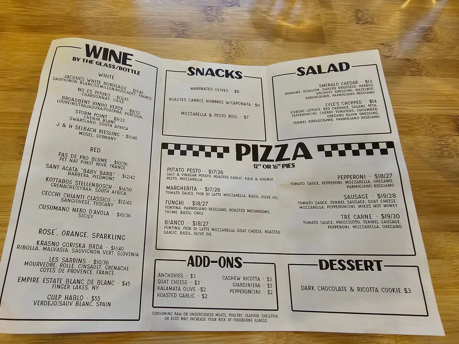 Menu 3