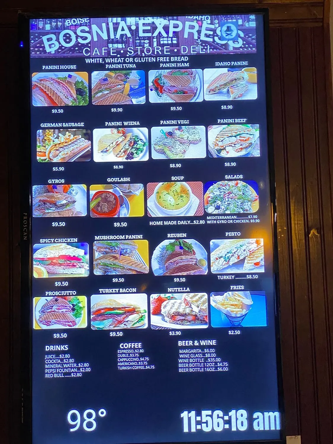 Menu 4