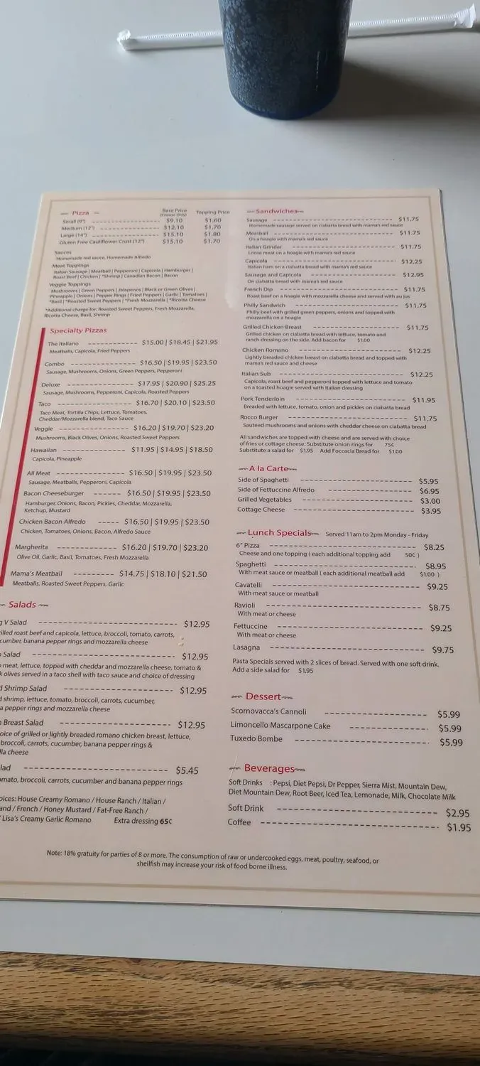 Menu 3