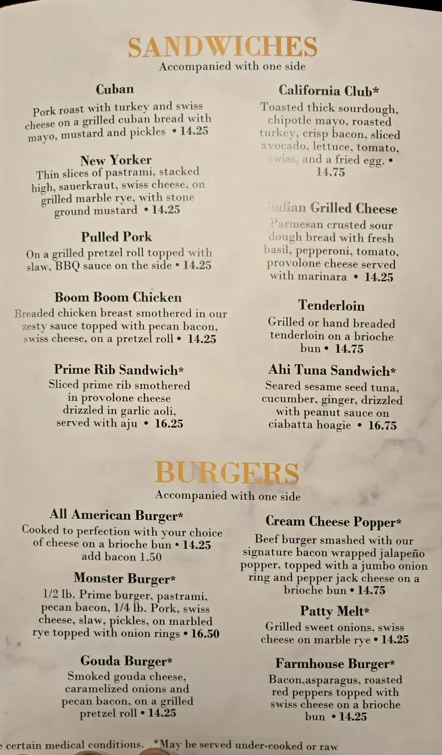 Menu 4