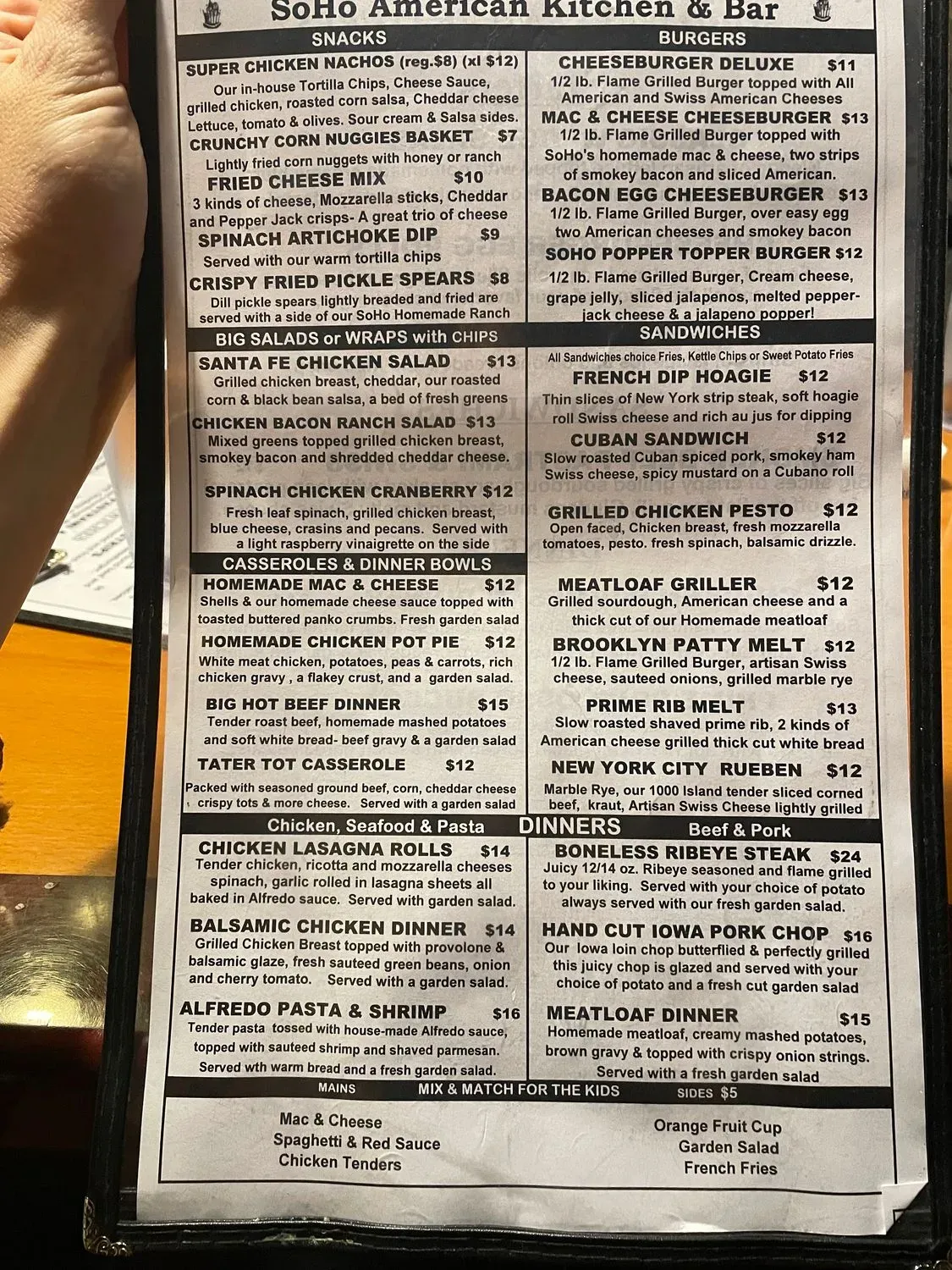 Menu 4