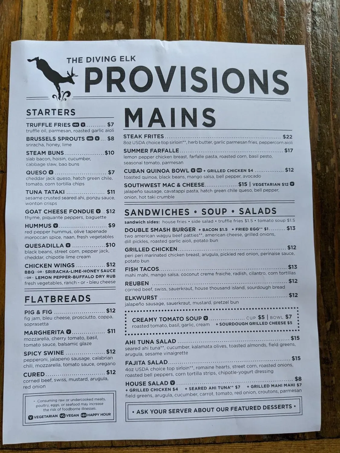 Menu 4