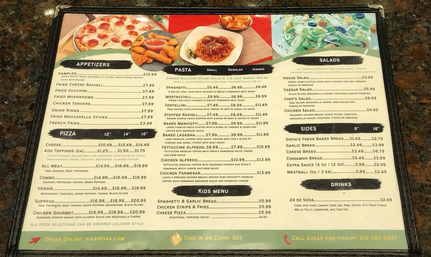 Menu 3