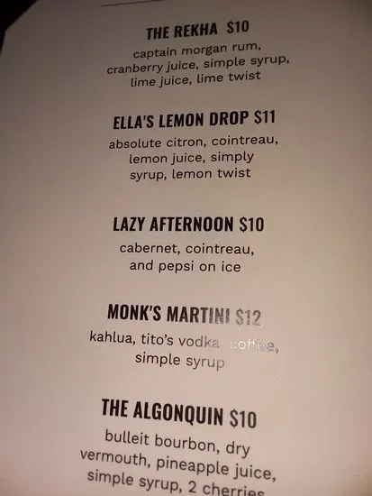 Menu 4