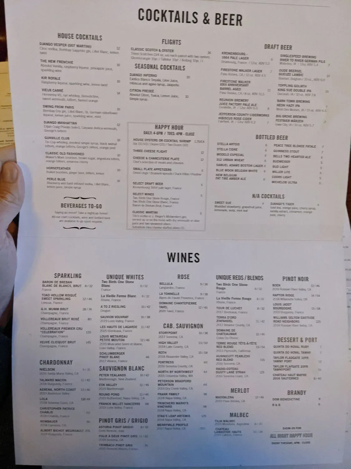 Menu 4