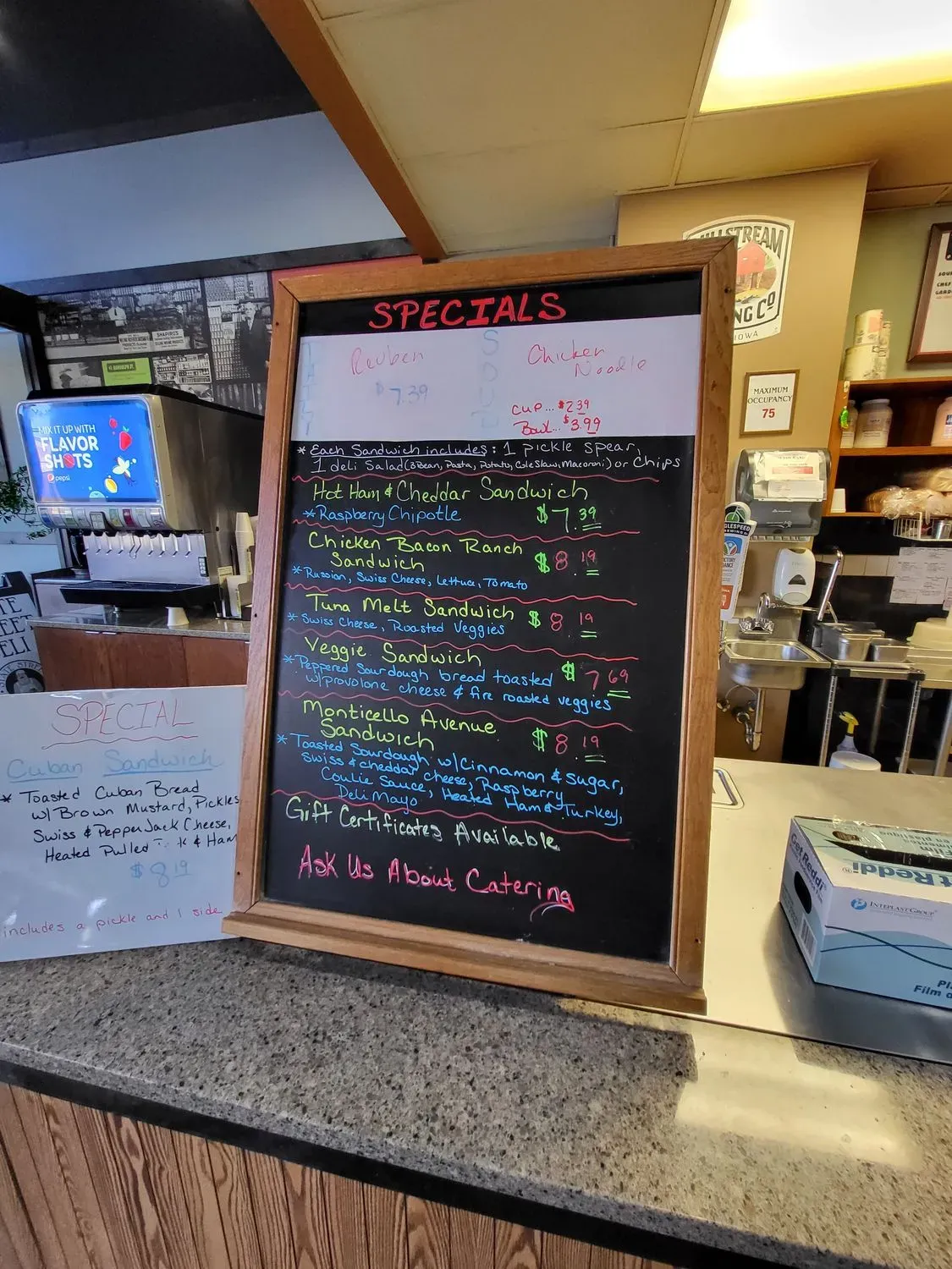 State Street Deli Menu - Updated October 2025