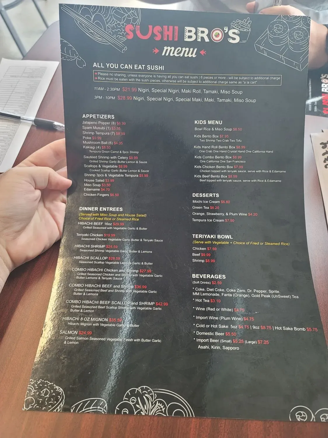 Menu 6