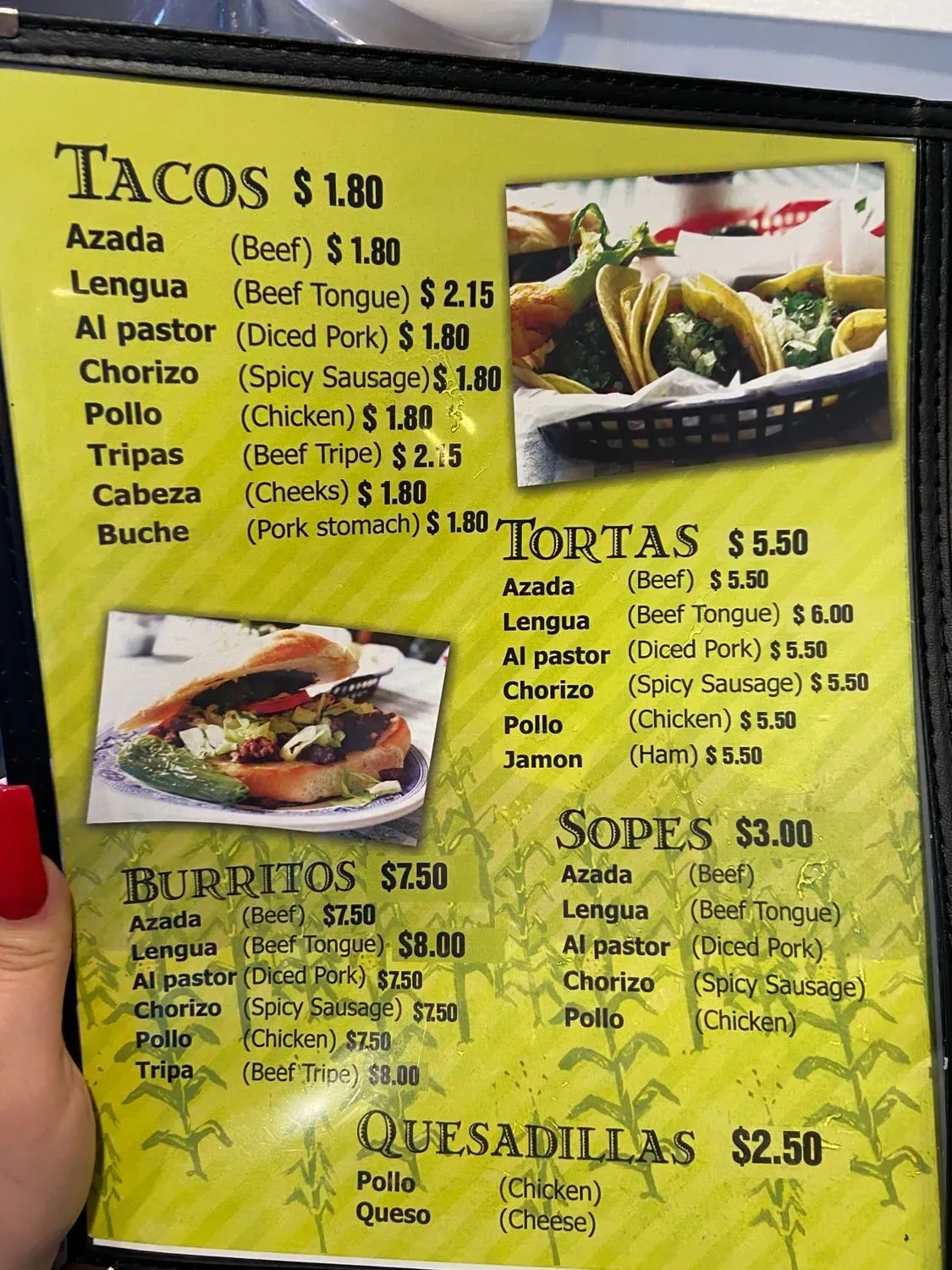 Menu 6