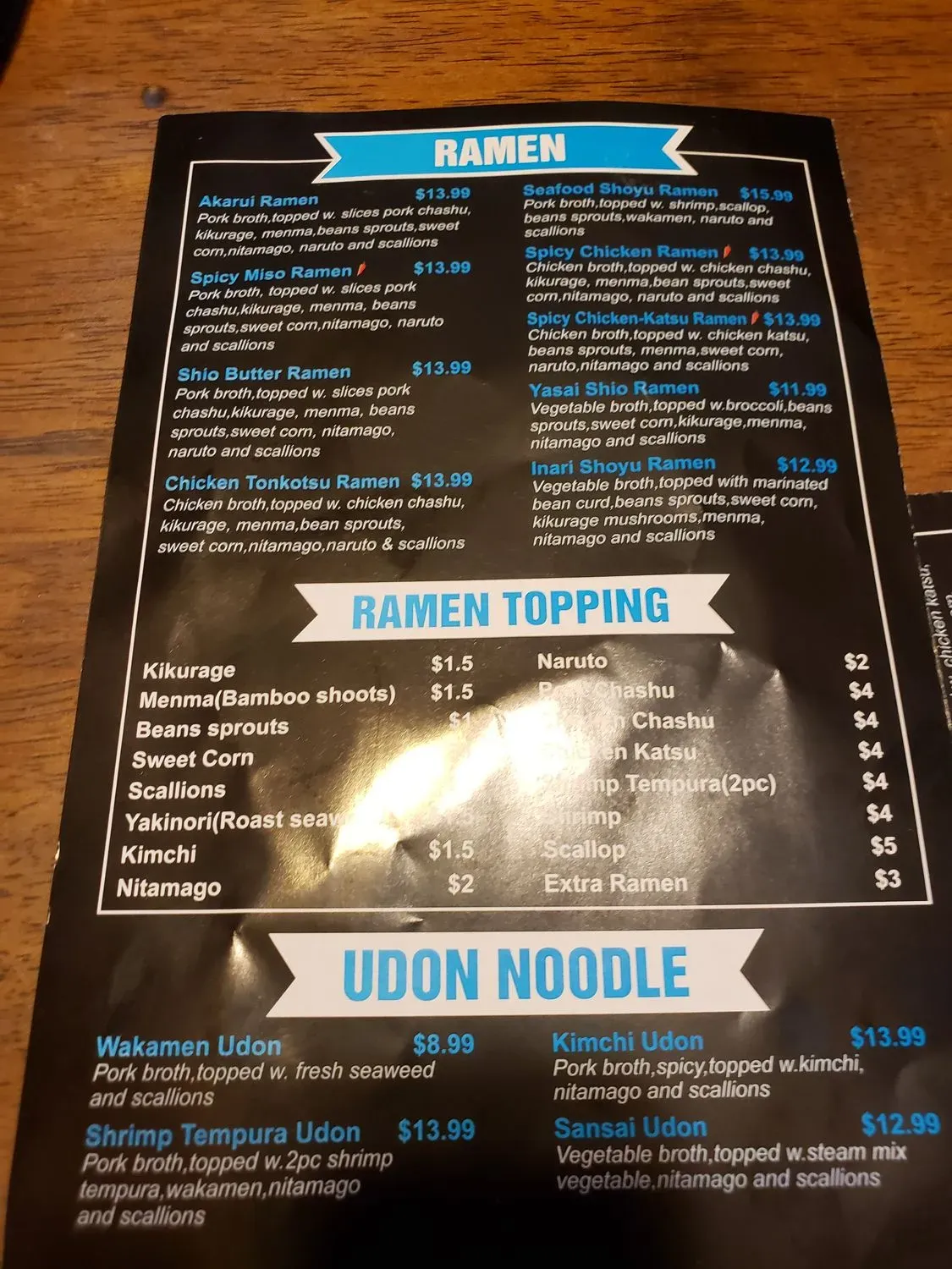 Menu 6