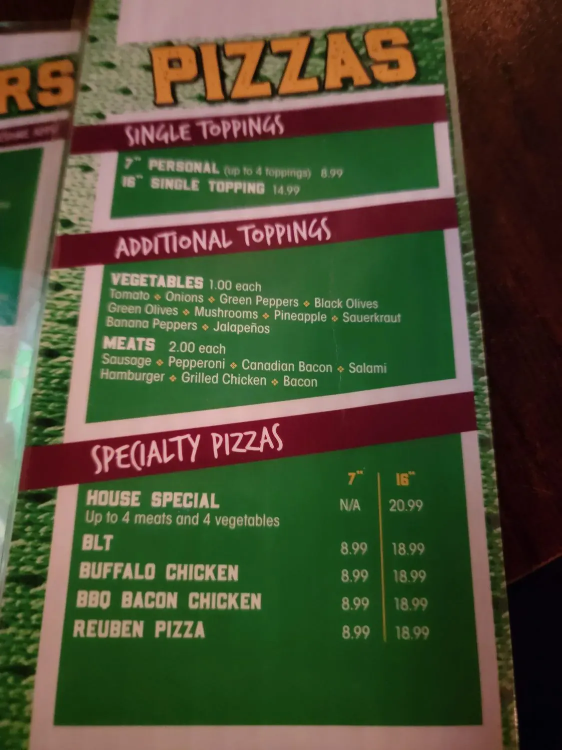 Menu 4