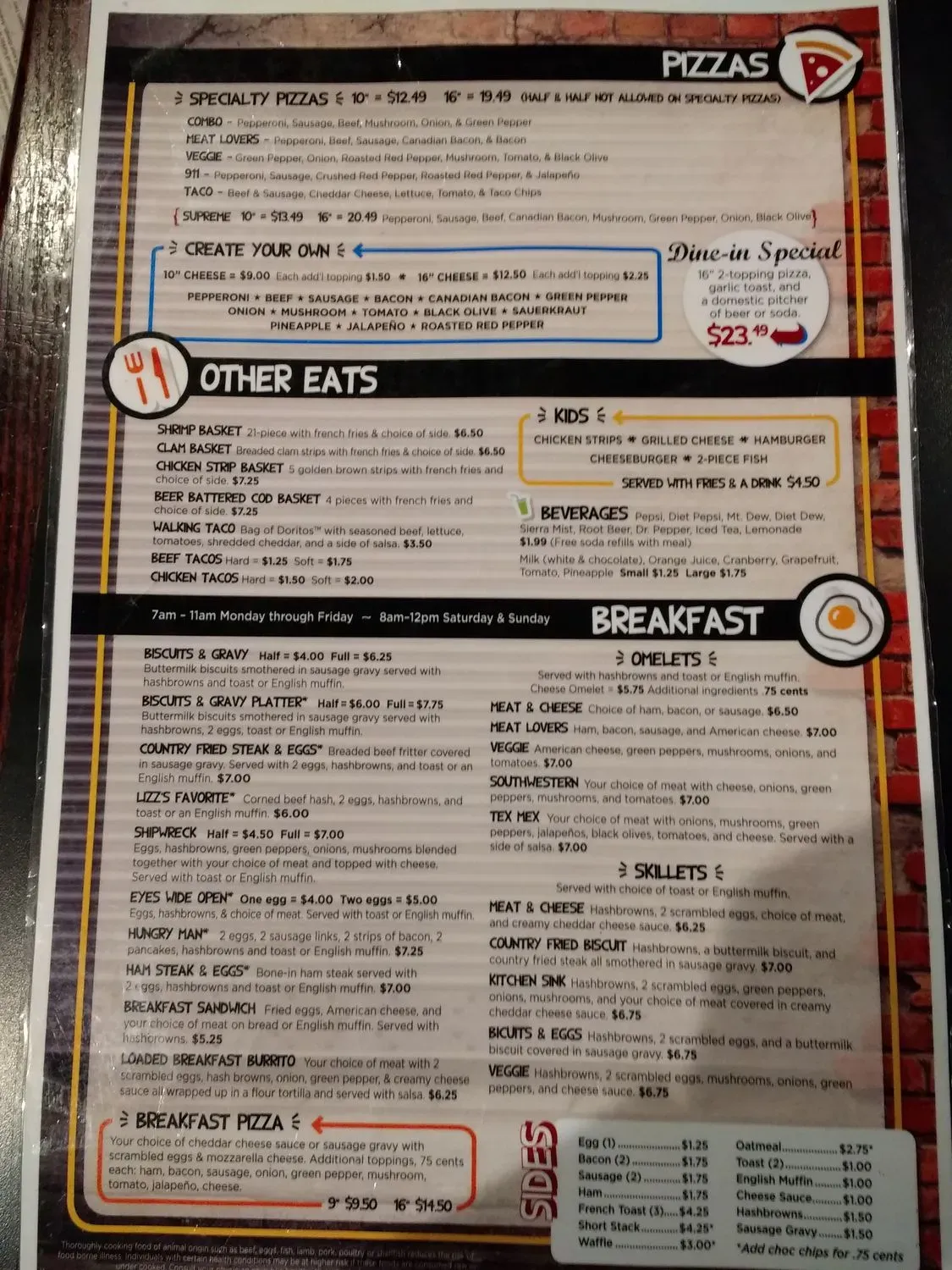 Menu 6