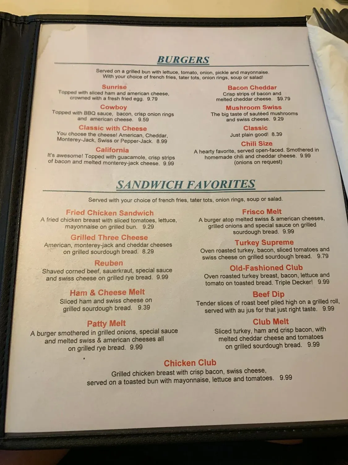 Menu 3