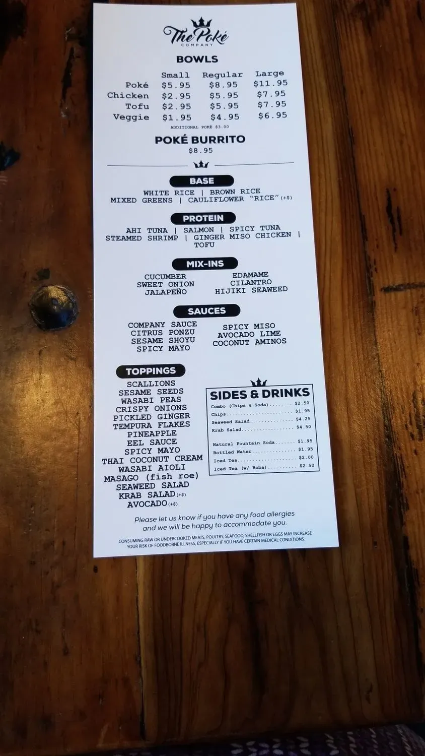 Menu 6