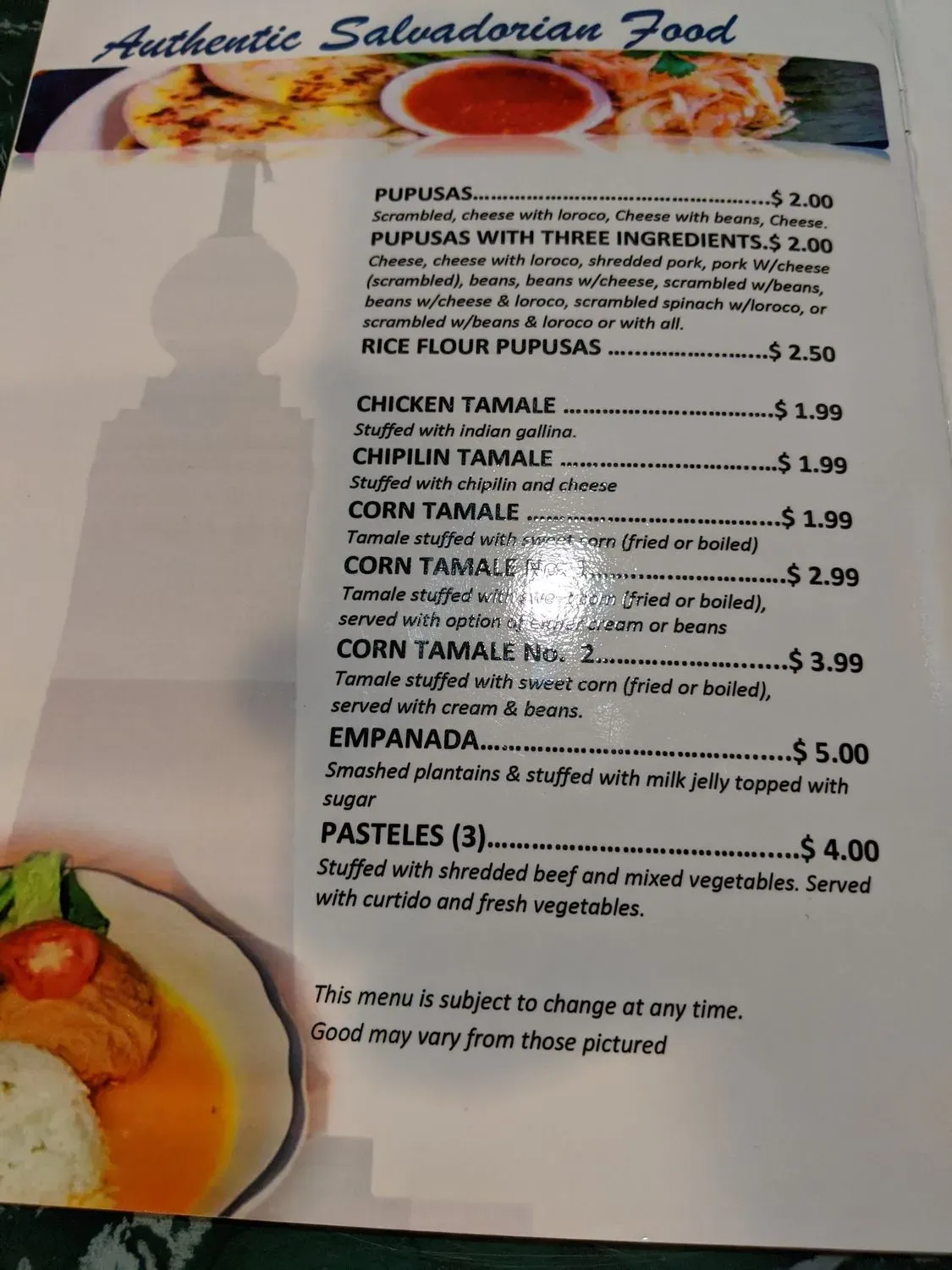 Menu 6