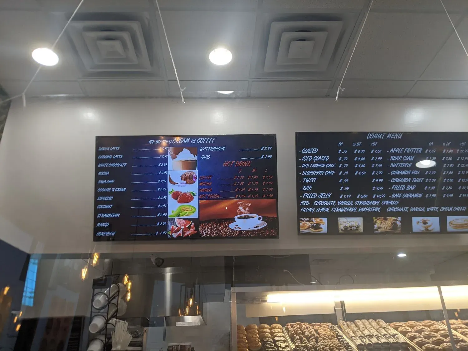 Forrest Donuts Menu - Updated October 2025