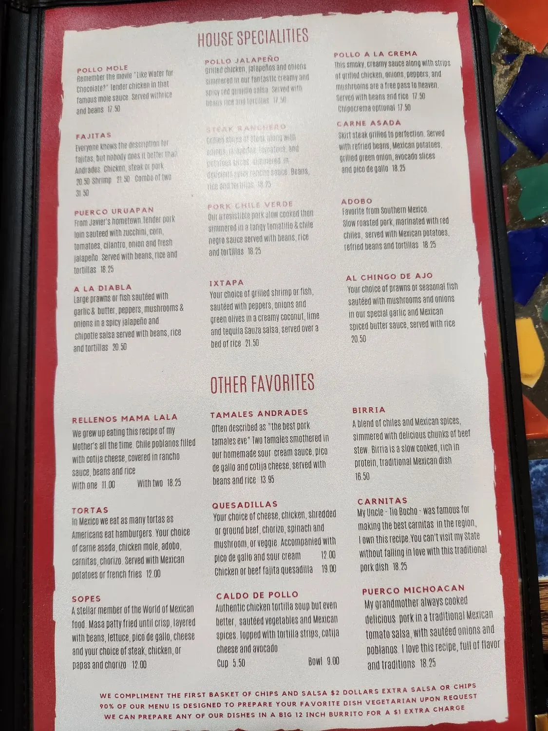 Menu 4