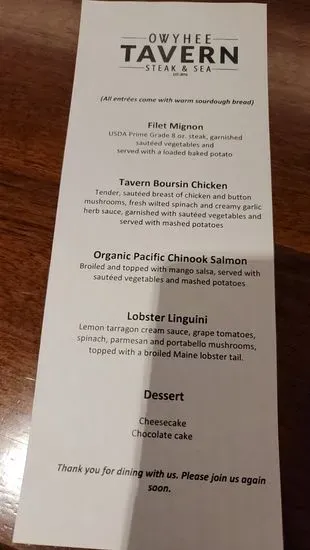 Menu 6