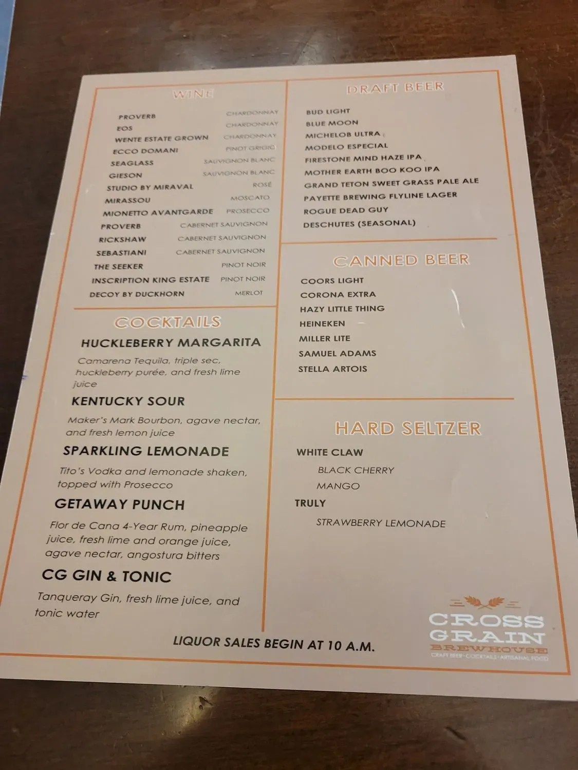 Menu 4