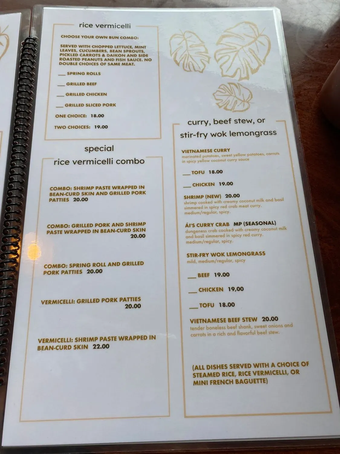 Menu 3