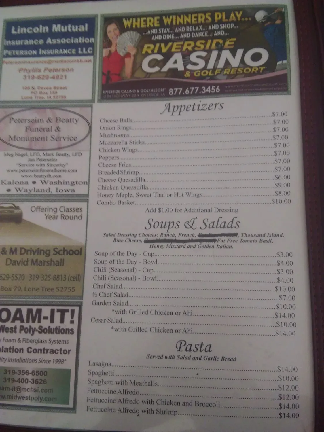Menu 3