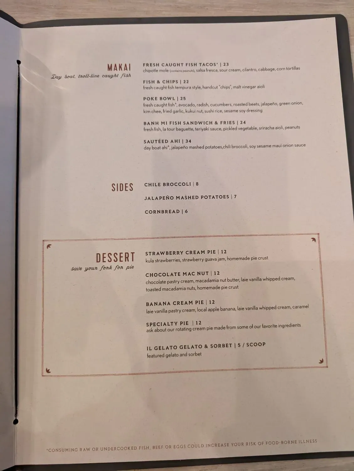 Menu 6