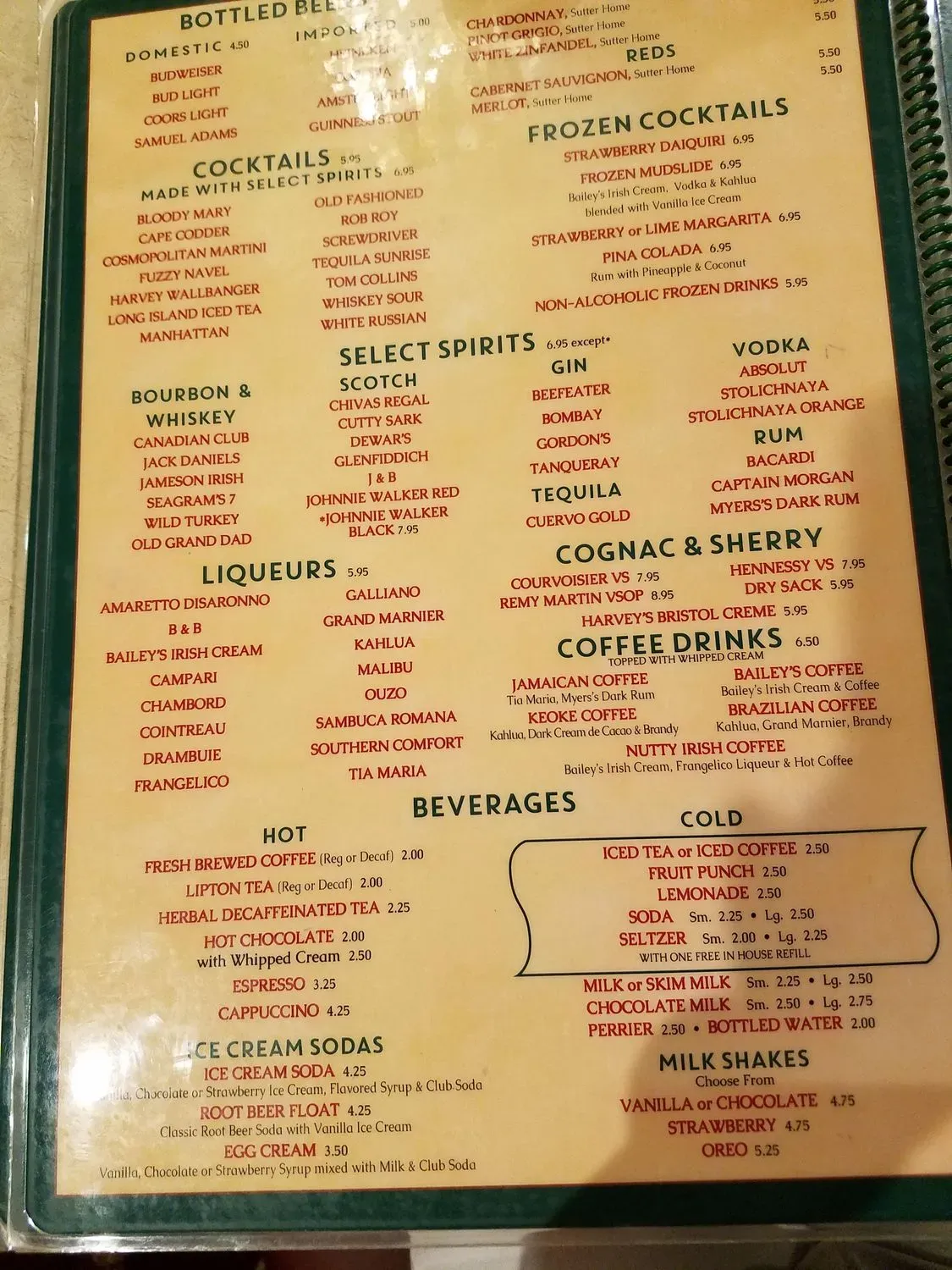 Menu 6