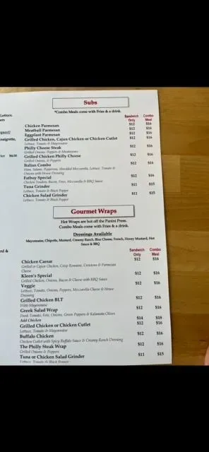 Menu 4