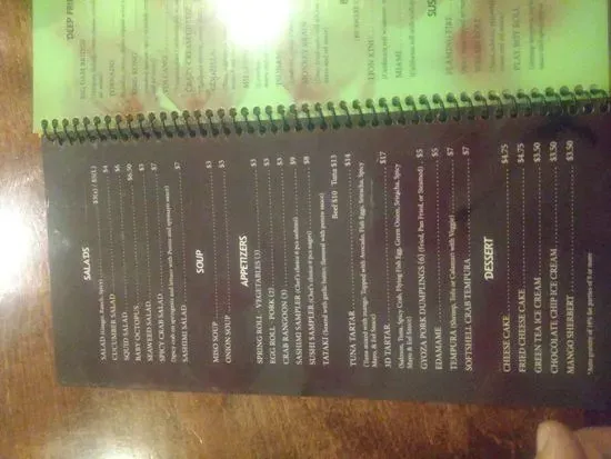 Menu 6