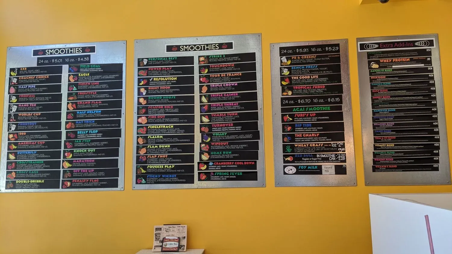 Menu 4