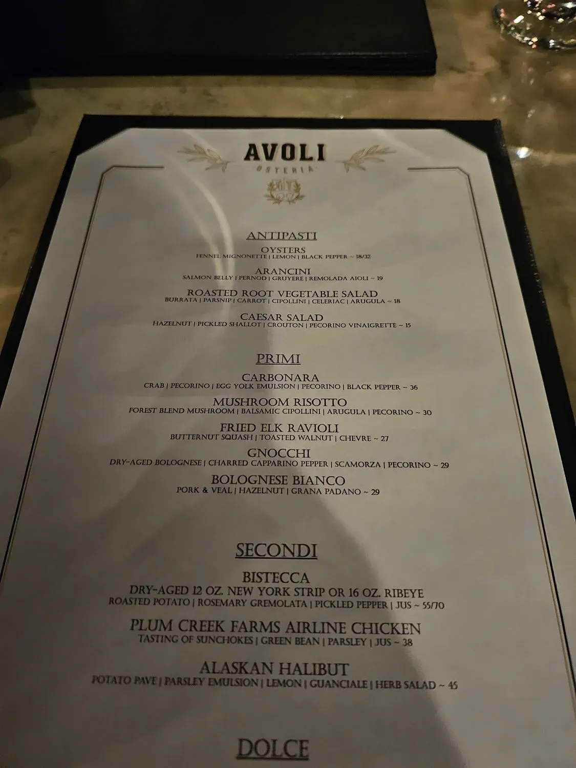 Menu 3