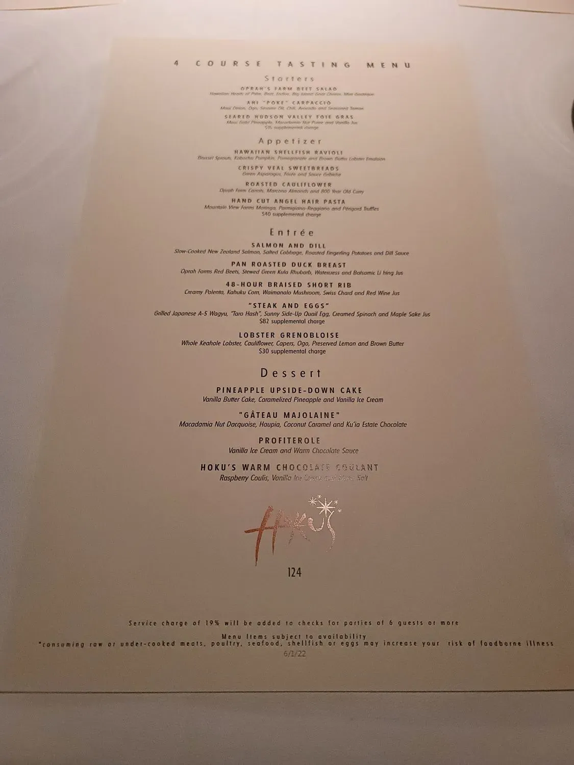 Menu 6