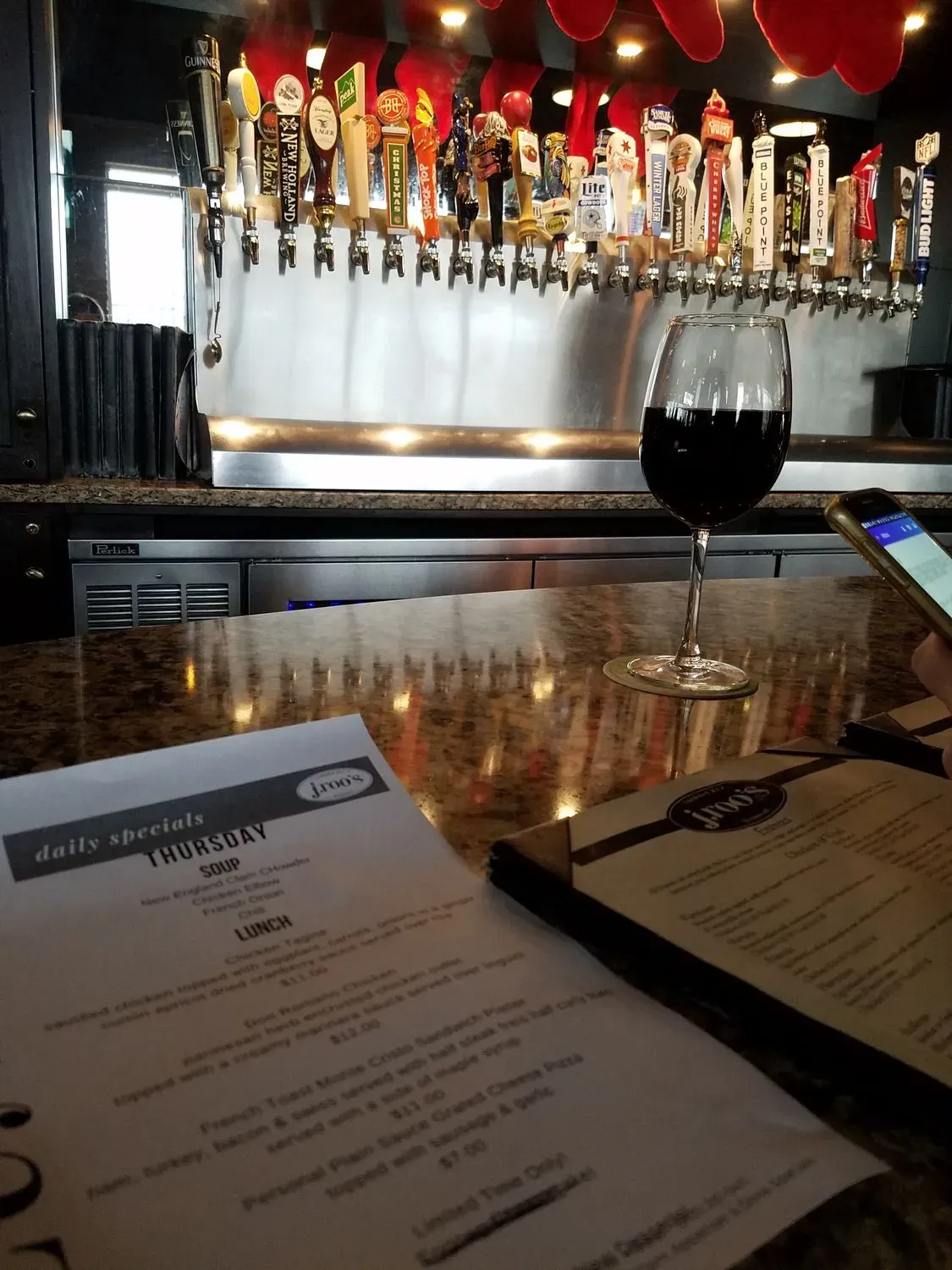 J Roo's Restaurant Menu - Updated October 2025