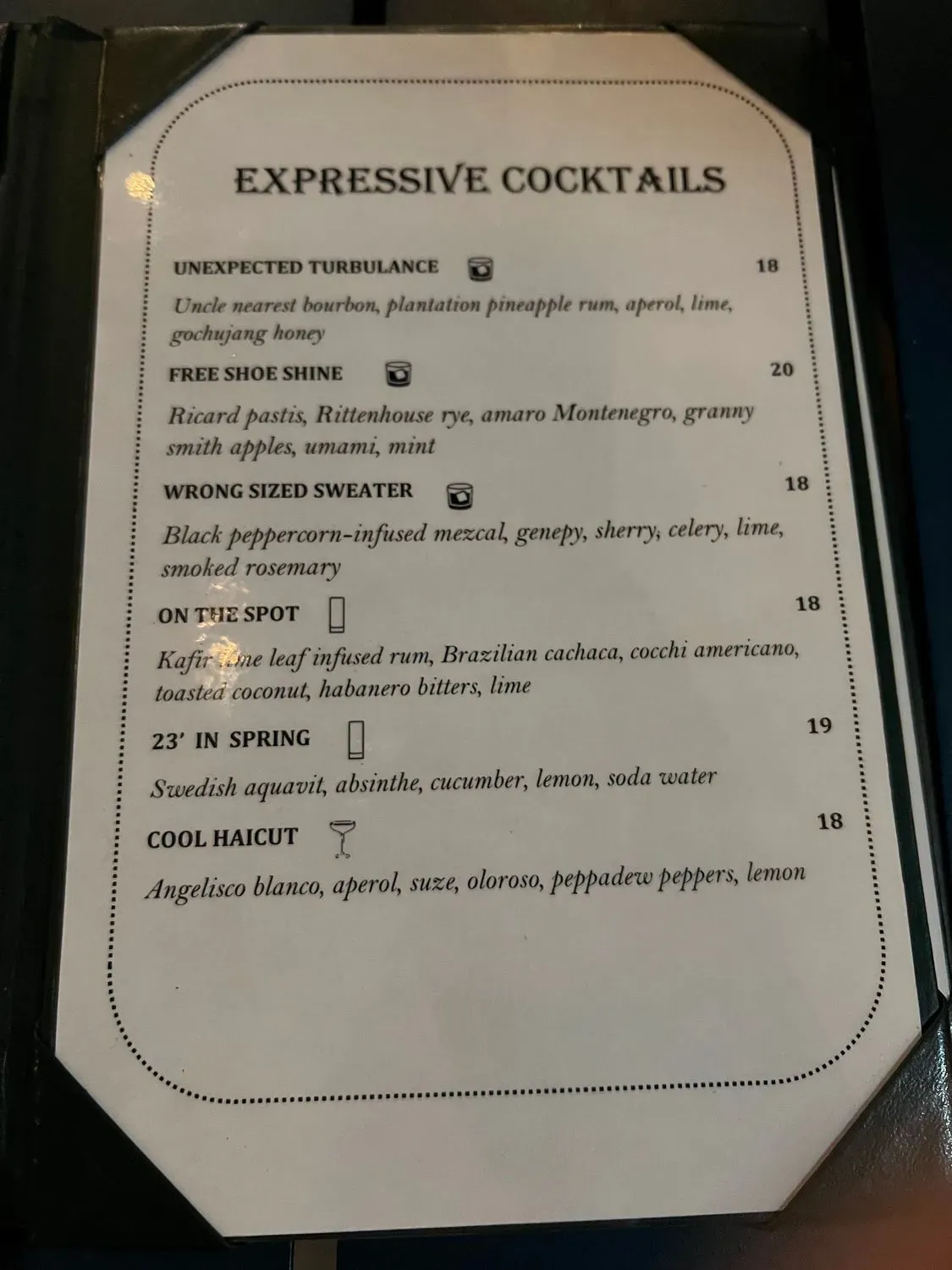 Menu 6