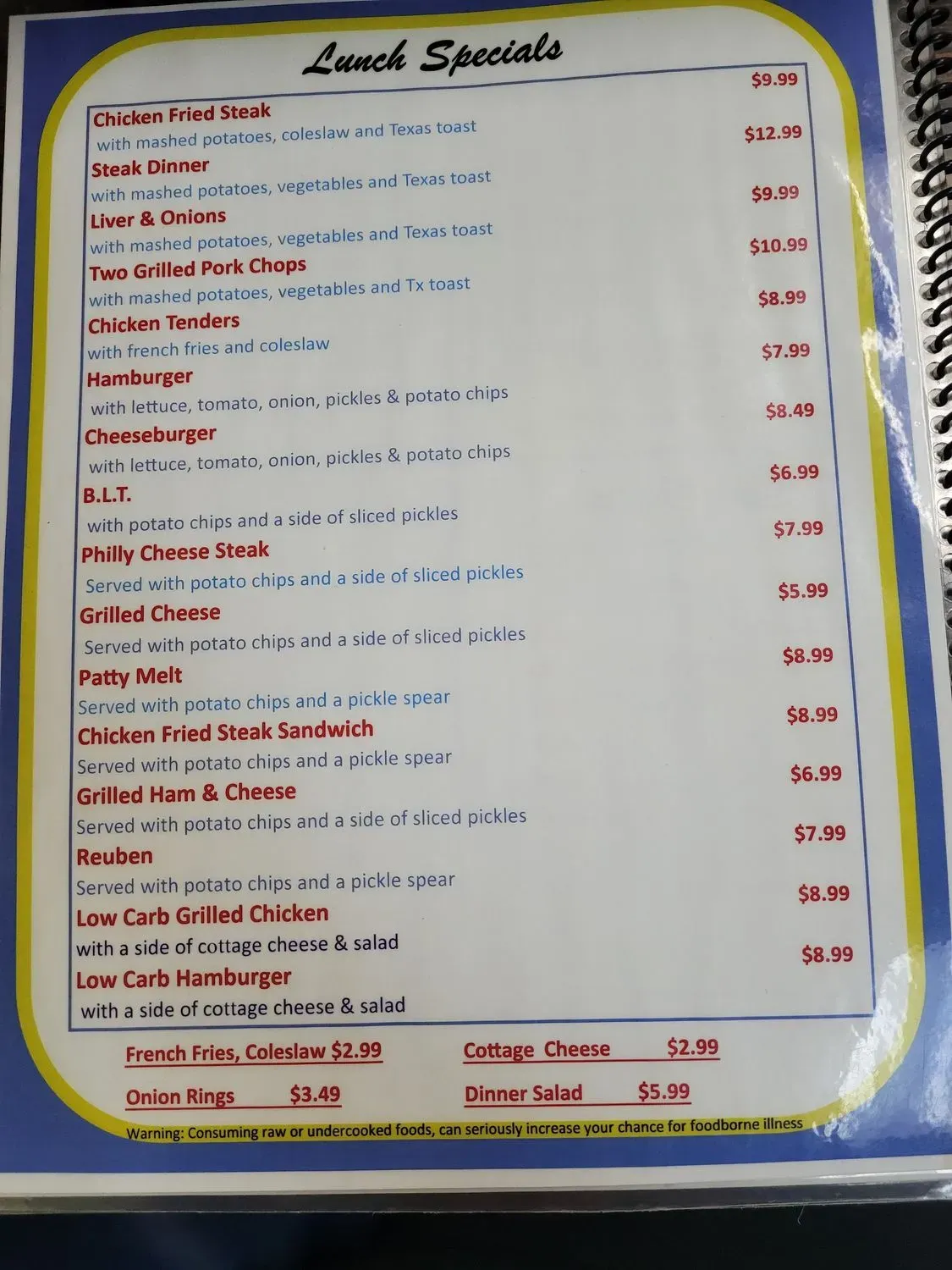 Menu 4