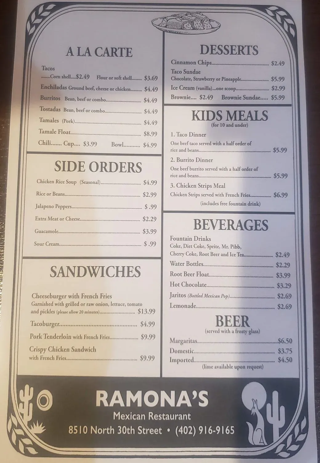 Menu 4