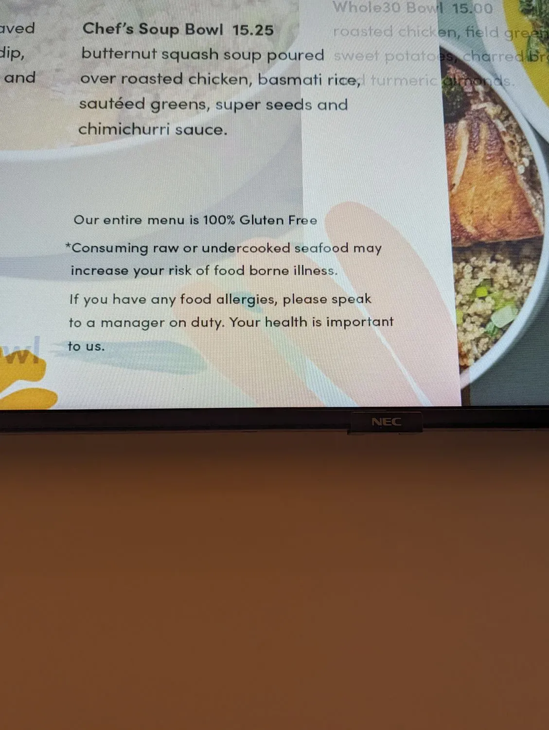 Menu 6