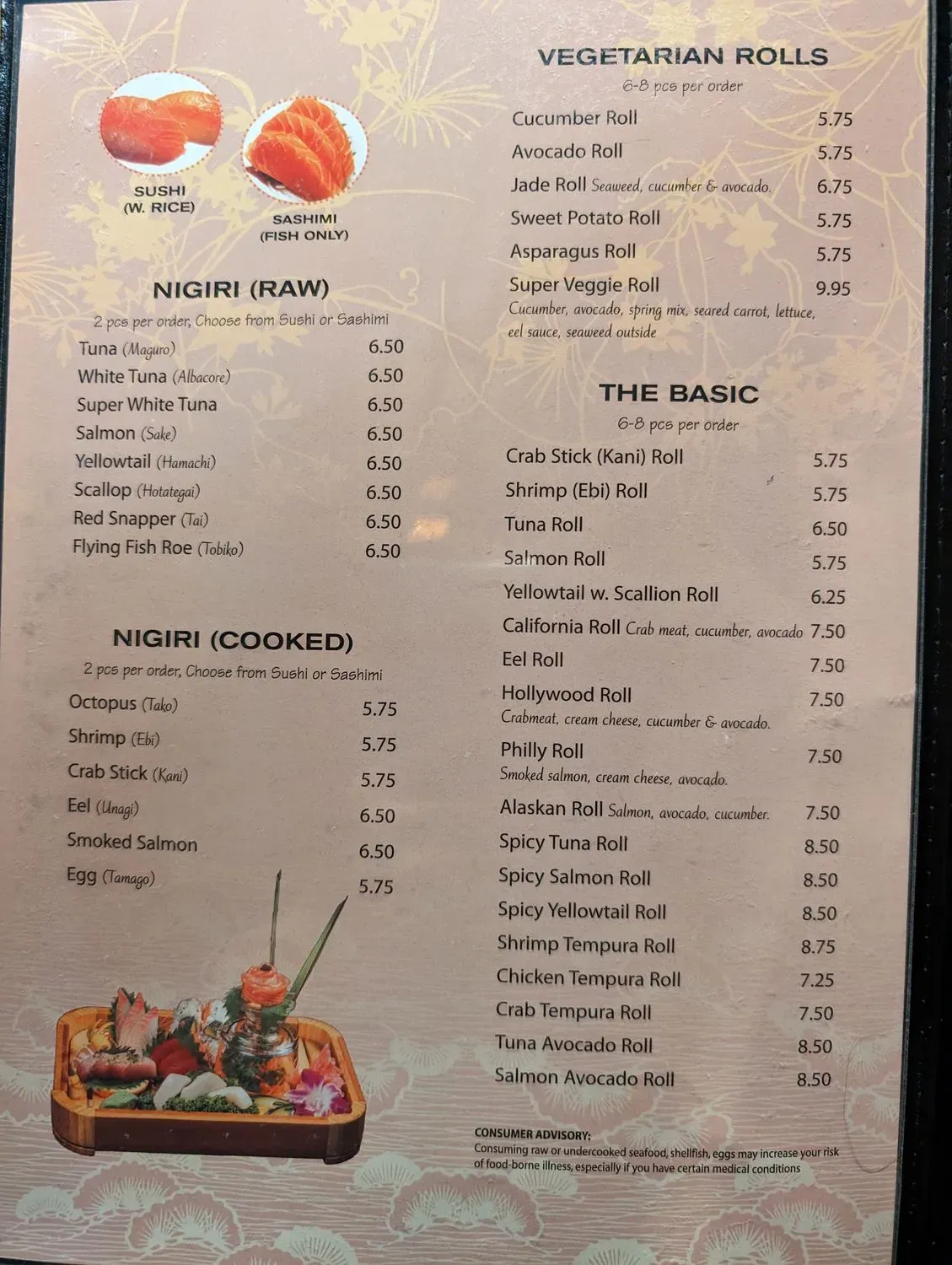 Menu 6