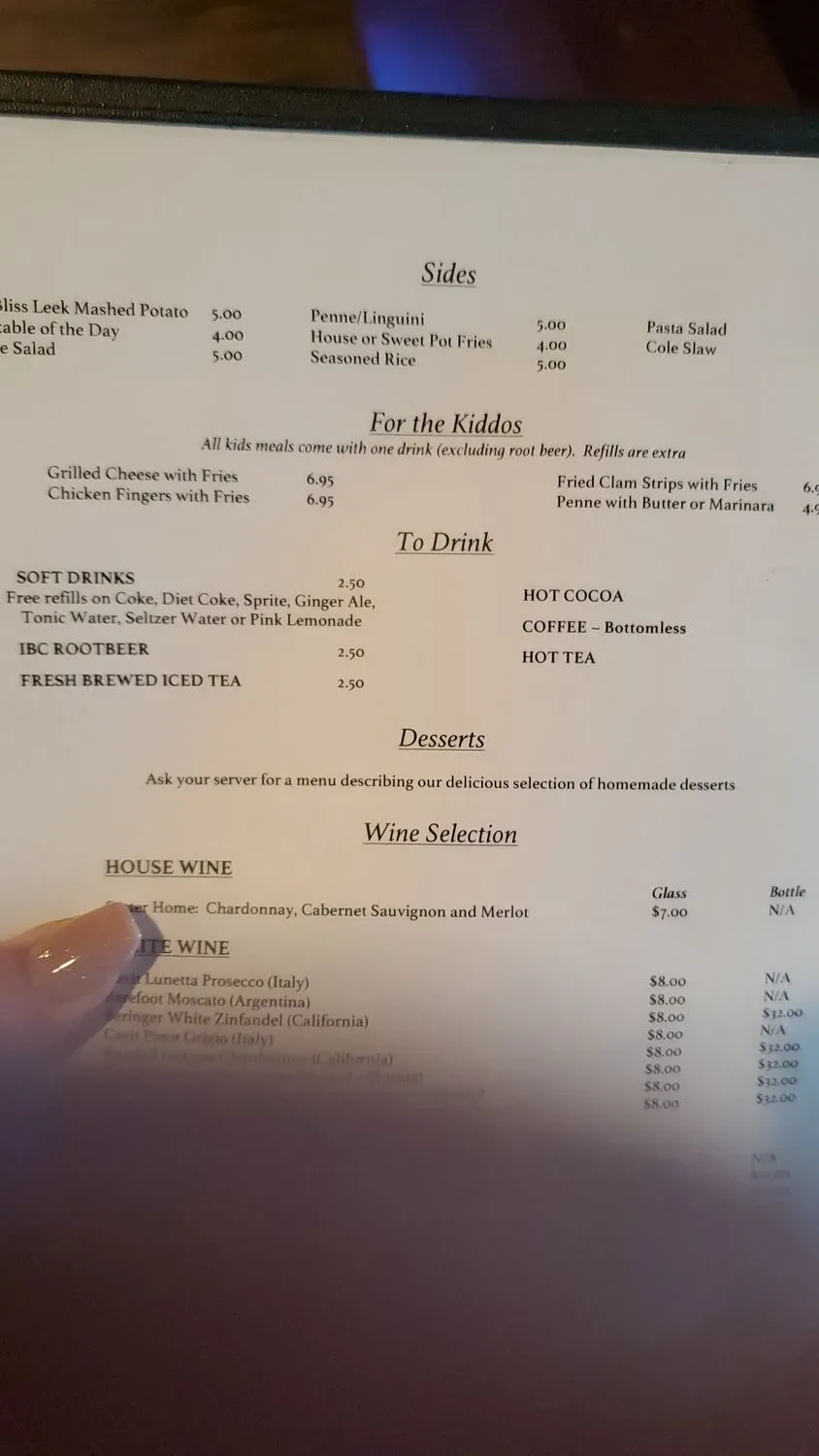 Menu 4