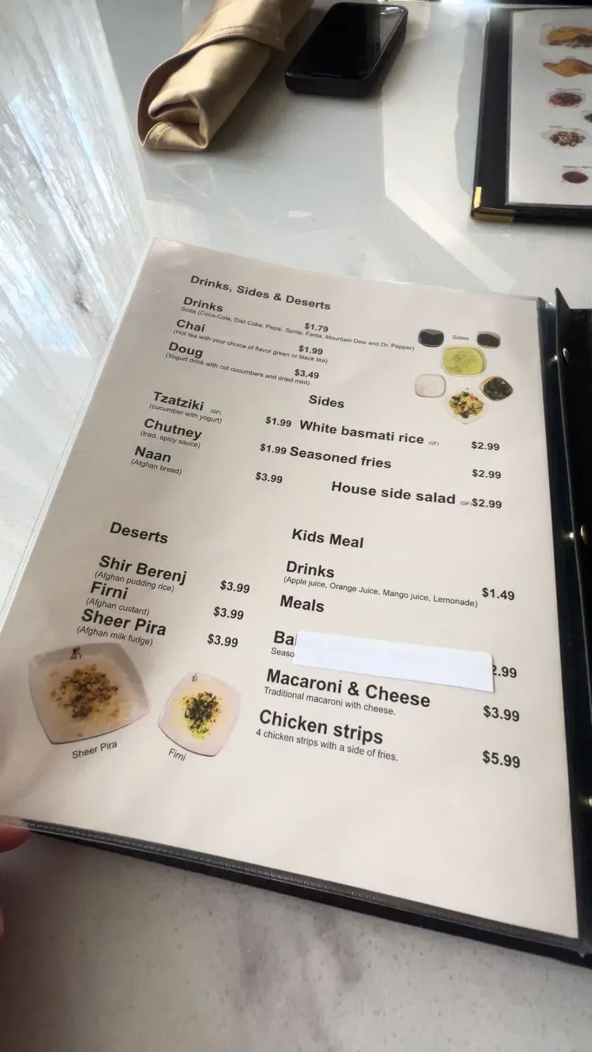 Menu 6